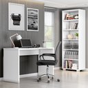 Ver imagem 1 de Kit 2 Peças com Estante Livreiro e Escrivaninha Gávea Espresso Móveis