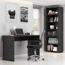 Ver imagem 1 de Kit 2 Peças com Estante Livreiro e Escrivaninha Gávea Espresso Móveis