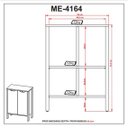 Ver imagem 7 de Balcão para Escritório Gamer 2 Portas Me4164