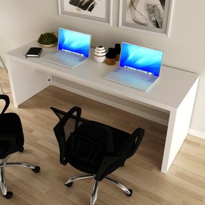Mesa Para Escritório 2 Lugares 180cm ME4185