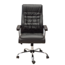 Ver imagem 2 de Cadeira de Escritório Giratória Presidente Big com Molas Ensacadas Preto