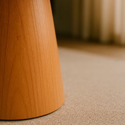 Mesa de Jantar Araçá Tampo em Mdf com Vidro e Base em Madeira - 6