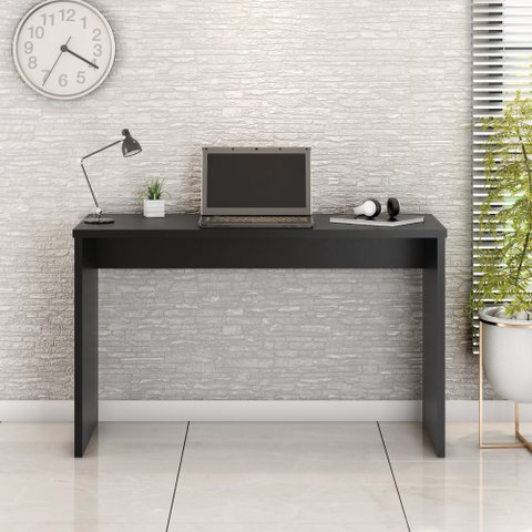 Escrivaninha Mesa Escritório Gávea Office 127cm Preto