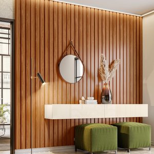 Painel Ripado em Placa 265x99,6cm (2,64m²) MDP