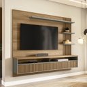 Ver imagem 1 de Painel para TV até 65 Polegadas com Ripado Araruna