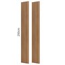 Painel Ripado em Placa 250x89,5cm (2,23m²) MDF - 4