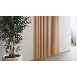  Painel Ripado em Placa 134x250cm (3,35m²) MDF - 2