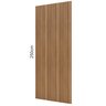 Painel Ripado em Placa 134x250cm (3,35m²) MDF - 6