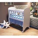 Ver imagem 1 de Mini Berço com Rodízios Oliver em MDF 