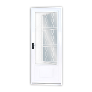 Porta de Aço Postigo 215x85cm com Grade Elo Minas Sul MGM