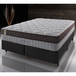 Colchão King Anjos Casal Molas Ensacadas Suporte 200 kg Baltimore 138x188x33cm - 1