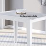Mesa de Jantar Retangular 110x68cm Nicoli - 2