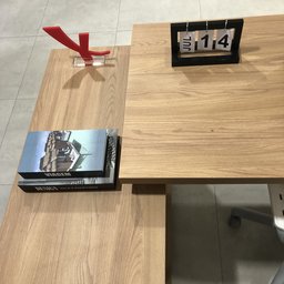 Mesa para Escritório em L Diretor 1 Porta 2 Nichos 135x168,5cm Smart  - 10