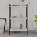 Ver imagem 2 de Estante para Livros Industrial 3 Prateleiras 104cmx60cm Active Yescasa