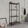 Estante para Livros Industrial Aço Multiuso 4 Prateleiras 146cmx60cm Active Yescasa - 1