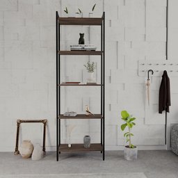 Estante para Livros Industrial Aço Multiuso 5 Prateleiras 187cmx60cm Active Yescasa - 2 Estante para Livros Industrial Aço Multiuso 5 Prateleiras 187cmx60cm Active Yescasa - 2