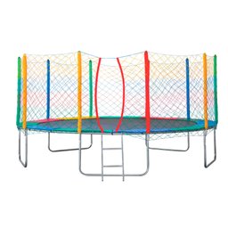 Cama Elástica Pula Pula 3,66m Colorida 100% Nacional Suporta até 390 Kg - 1