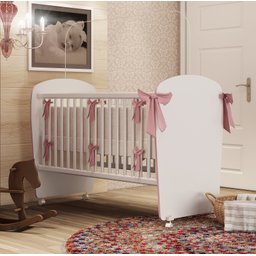 Quarto de Bebê Completo com 1 Berço 1 Cômoda 1 Guarda Roupa Arco-Íris - 5
