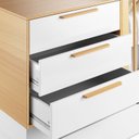 Ver imagem 6 de Berço 5 Em 1 Grow Up Branco com Carvalho - Quater