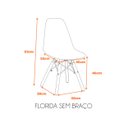 Ver imagem 2 de Cadeira Eames Polipropileno Base Madeira Eiffel Espresso Móveis