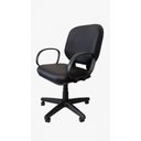 Ver imagem 2 de Cadeira Giga Obeso Giratória - até 160kg:preto