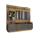 Ver imagem 2 de Estante Home para TV até 65 Polegadas Fortuna Jcm Móveis Noronha Grafite