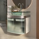 Ver imagem 2 de Gabinete para Banheiro com Cuba de Embutir Master 961 