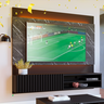 Painel para TV até 65 Polegadas Ripado com Marmorizado 3D e Fita de LED Ibiza Plus Yescasa - 10