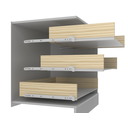 Ver imagem 5 de Cômoda 10 Gavetas Premium com Corrediças Metálicas Yescasa