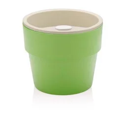 Vaso Autoirrigável - Médio - Linha Plantar Verde Menta - 2