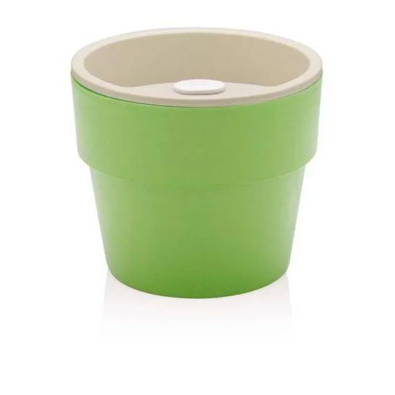 Vaso Autoirrigável - Médio - Linha Plantar Verde Menta