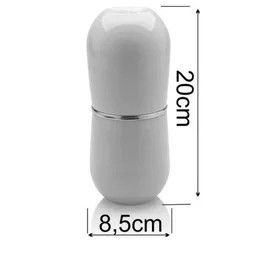 Suporte Branco Porta Escova De Dente E Creme Dental - 4