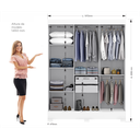 Ver imagem 5 de Guarda-Roupa Casal 3 Portas 2 Gavetas Atenas Yescasa