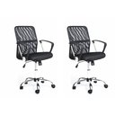 Ver imagem 1 de Kit 2 Cadeira de Escritorio Diretor Tela Mesh Comfort