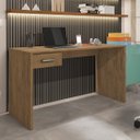 Ver imagem 1 de Escrivaninha Mesa Escritório Gávea com Gaveta 127cm