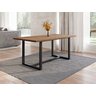Mesa Jantar Madeira Maciça 183x92cm 6 Lugares Lumber CabeCasa MadeiraOriginals - 1
