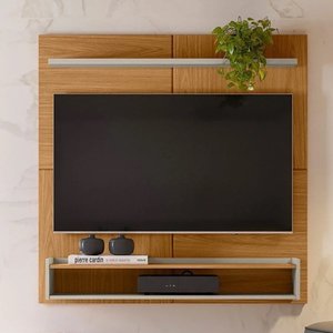 Painel para TV até 50 Polegadas com Prateleira Home Creta