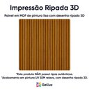 Ver imagem 2 de Painel MDF com adesivo Ripado 3D  250cm x 44cm x 8cm Gelius