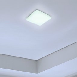 Painel LED Frameless Embutir 24W Quadrado 6500K Taschibra - 1 Painel LED Frameless Embutir 24W Quadrado 6500K Taschibra - 1