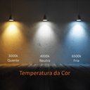 Ver imagem 5 de Painel LED Frameless Embutir 12W Quadrado 3000K Taschibra