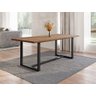 Mesa Jantar 210x92cm Tampo Madeira Maciça Lumber CabeCasa MadeiraMadeira - 5