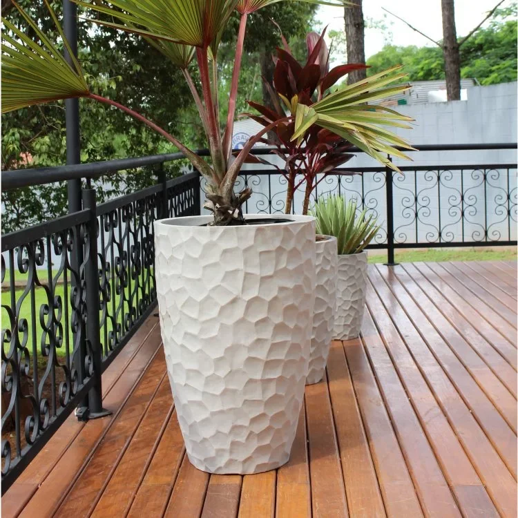 Vaso Cônico Prisma 60cmx41cm Japi - 2